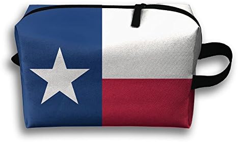 Texas Flag Portable Bag Toiletry Bag Canvas Bag Weekend Bag