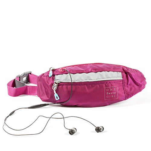 & More Travel Walking Fanny Packs for Women Slim Yet Spacious Waist