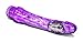 Eden Adult Sex Toys for Women & Couples - Realistic Curved Vibrating Dildo 9 Inch – Powerful Vibration Modes, Flexible Penis for Clitoral G-Spot Stimulation – Waterproof Female Vibrator Toy – Purple
