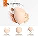 HOPEMATE Makeup Sponge, Pack of 2, Latex-Free Beauty Sponge Blender for Foundations, Powders & Creams, Flawless Coverage of Comestics (apricot)