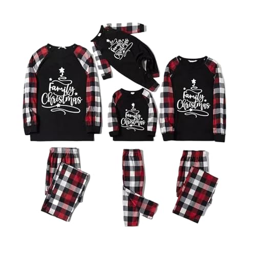 Family Christmas Pajamas 2025 Long Sleeve Shirts & Pants Xmas Pjs Set ...