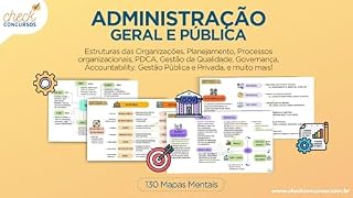 Mapas mentais de Administração Geral e Pública (Mapas Mentais para Concursos Públicos)