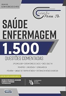 Livro Coleção Passe já - Saúde - Enfermagem - 1.500 questões Comentadas