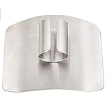 Woreach Convenient Style Kitchen Tool Finger Guard Stainless Steel Finger Protector Avoid Hurting When Slicing and Dicing