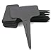 KINGLAKE 100 Pcs Waterproof Thick Plastic Black Plant Tags T Type Nursery Garden Labels