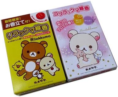 Amazon Co Jp Rilakkuma Incense Sticks Set Rilakkuma Korirakkuma Kameyama Home Kitchen