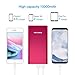 POWERADD Pilot 2GS 10000mAh Portable Charger, Dual USB Ports Power Bank 3.4A High-Speed Charge Compatible for iPhone Xs, XR,X, 8, 7 Plus, iPad, Samsung Galaxy and More - Red