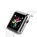 [2 Pack] Compatible for Apple Watch Series 1 42mm Case, iMieet Soft TPU Screen Protector All-Around Protective 0.3mm HD Clear Ultra-Thin Cover Case for Apple Watch 42mm Series1