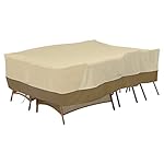 Classic Accessories 55-578-011501-00 Veranda 80" x 60" General Purpose Patio Furniture Cover, Medium