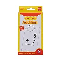 NUTY DESTY Math Flash Cards Child Learning Toy Educational Flash Math Teach Cards of Addition Subtraction Multiplication Division54pcs Set School Supplie