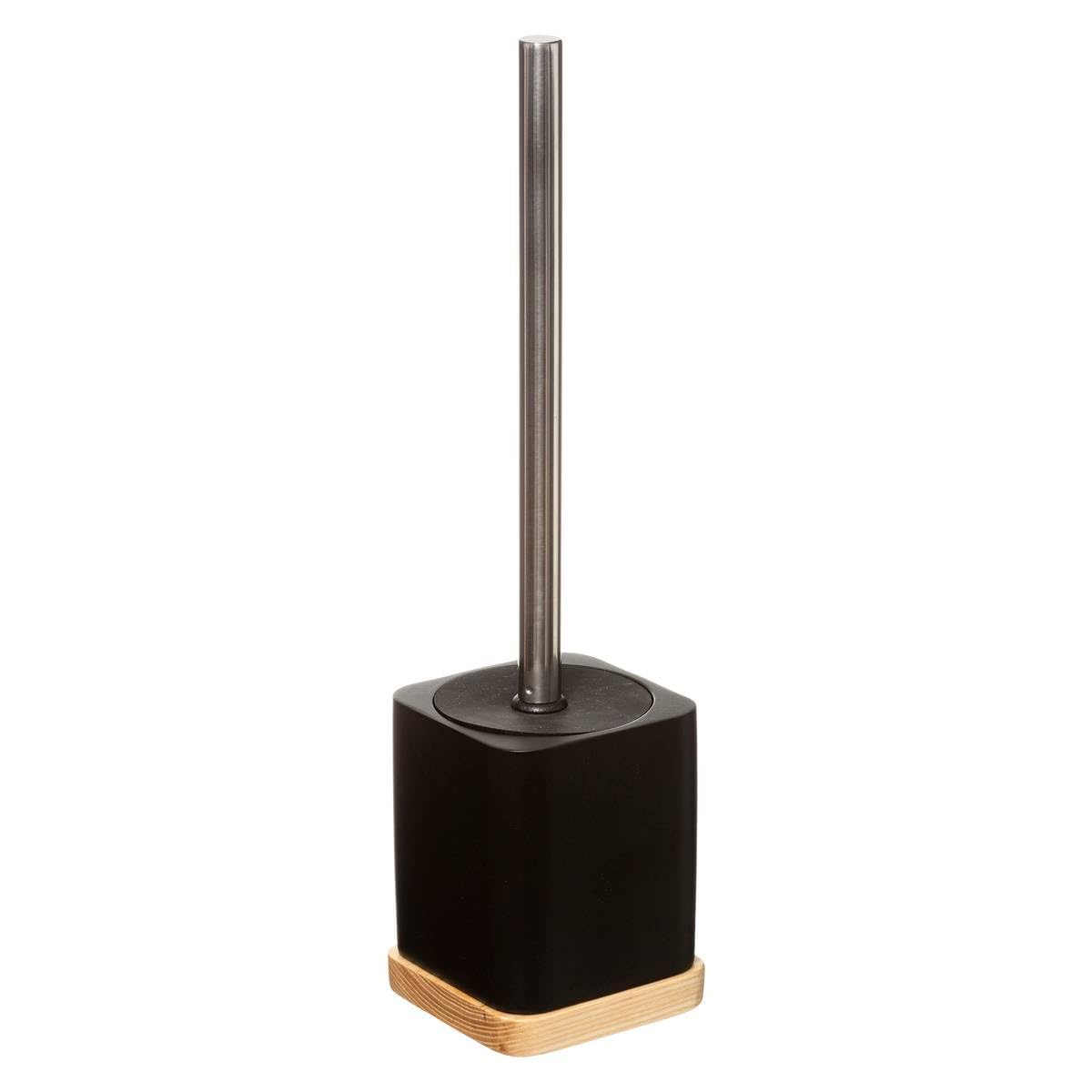 FIVE TRIBECART Combination Polyresin Toilet Brush, Black, 35,5x9x8,8 cm