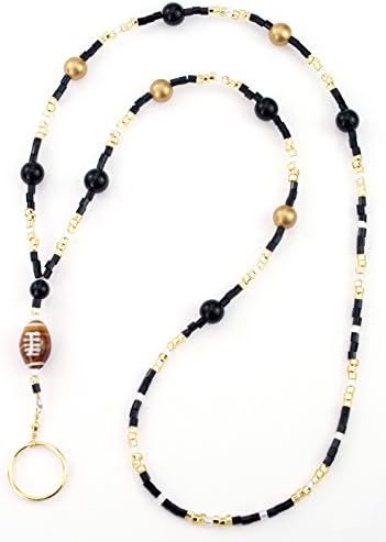 Black and Gold Spirit ID Lanyard