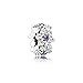 Pandora Sterling Silver Forget Me Not Spacer Charm 791834ACZ
