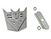 Auto Car Metal Hood Transformers Decepticon Front Grille Grill Badge Emblem