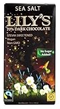 Lily's - Dark Chocolate Bar 70% Cocoa Sea Salt - 2.8 oz.pack of 2
