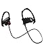 Bluetooth Headphones,Sports earbuds,Wireless Headset V4.1 Noise Isolating Heavy Bass Stereo Sweatproof Sports Earphones In Ear Earbuds with Mic –Black