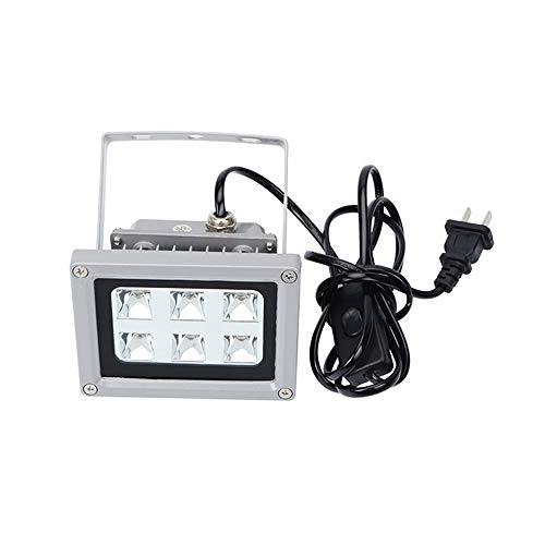 UV Resin Curing Light Lamp for SLA/DLP 3D Printer Accessories Solidify Photosensitive Resin 6pcs 405nm UV LED Lights with 60w Output Affect