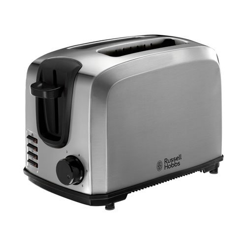 Russell Hobbs Compact 2Slice Toaster 20880 Brushed Stainless Steel