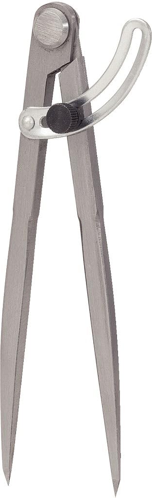 KS Tools 300.0418 Dividers with regulating arc, 250mm