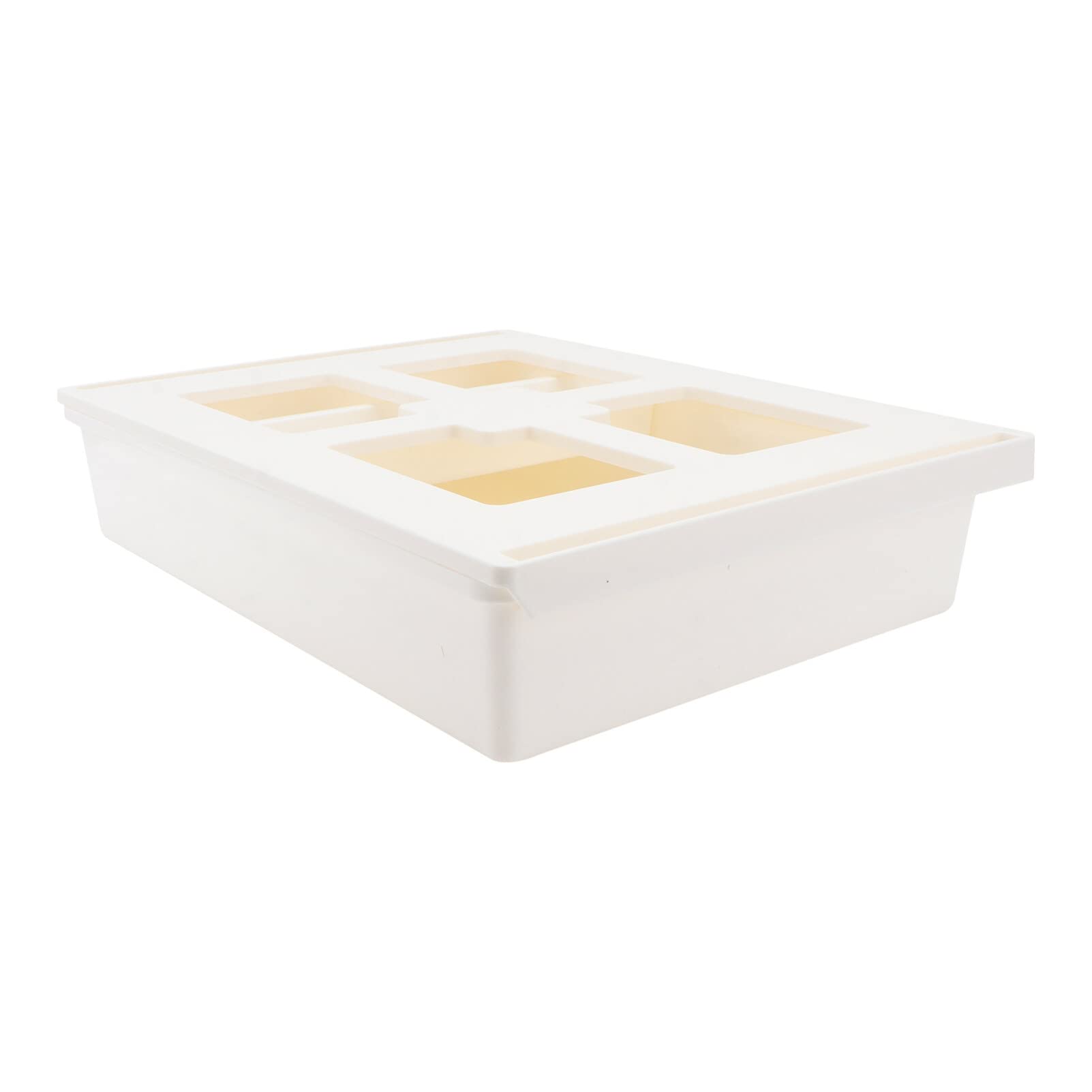 Cabilock Under Desk Drawer, Under The Table Drawer Desk Pencil Drawer Organizer Storage Hidden Desktop Drawer Tray for Office School Home Desk (33.4 x 24.9 x 6.5 cm)