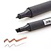 Dainayw Skin Tone Markers, Dual Tip Alcohol Marker Pens,Colorless Blender, Professional Sketching Pens for Drawing, Face, Portrait, Illustration Manga Drawing Comic Books, 12-Pack