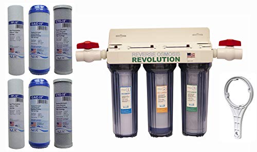 Reverse Osmosis Revolution Whole House 3-Stage Water Filtrat
