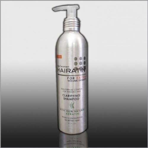 Revolution Hairatin Clarifying Shampoo 100% Natural Keratin Extra Volume/Density 8 fl. oz.