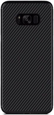 EiZiTEK Samsung Galaxy S8+ [ S 8 Plus ] Translucent Soft Carbon Fiber Scratch Resistant Back Film [ 2 Pack ]