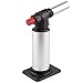 Zenware Refillable Butane Professional Culinary Torch Lighter for Cooking Welding Brazing Soldering - Silver