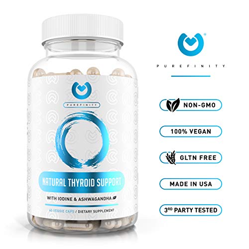 Thyroid Support Supplement with Iodine Premium Energy, Adrenal