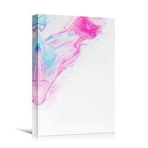 signwin Canvas Wall Art Liquid Abstract Colorful Decorative...