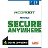 Webroot Antivirus Software 2022 | Protection against Computer Virus, Malware, Phishing and more | 3-Device | 1-Year Subscription | Download