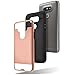 LG G5 Case, Circlemalls 2-Piece Style Hybrid Shockproof Case With [HD Screen Protector] And Touch Screen Pen For LG G5 (Rose Gold)