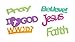 Creative Hands Foam Stickers, Faith