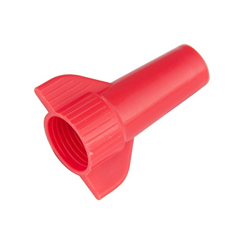 Gardner Bender 10-086 WingGard Twist-On Wire Connectors, 22-6 AWG, Electrical Wire Nut, 100 Pk, Red