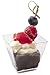 48 2oz. Plastic Clear Square Stylish Mini Dessert Cups, 2oz Shot Plastic Glasses,