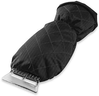 Ice Scraper Mitt in Black