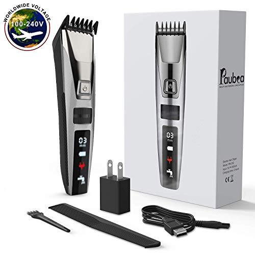 Paubea Electric Cordless Hair Clippers AllinOne Adjustable Guide