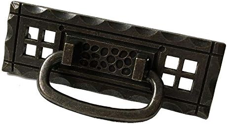 3 1 4 C C Dark Antique Bronze Bail Drawer Pull Drop Swing Handles