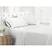 Queen sheets and pillowcases solid bedding sets 1900 premium double brushed really soft microfiber sheet set (ivory,King, 4 piece set ) Luxurious-Best Value-Beddings-Sale By United Linens