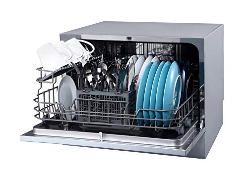 2 EdgeStar+DWP62SV+Portable+Countertop+Dishwasher