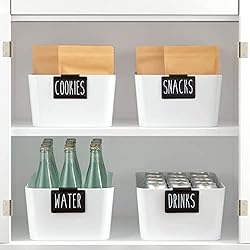 Talented Kitchen 8 Piece Metal Basket Labels Clip