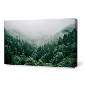 Canvas Wall Art for Living Room,Bedroom Home Artwork Paintings Forest Theme Ready to Hang - 12x18 inches