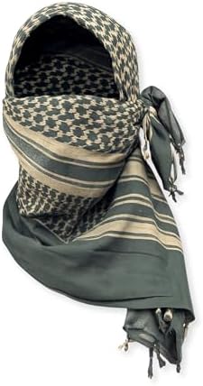 Mil-Tec Skull Shemagh Headscarf (Coyote) at Amazon Men's Clothing