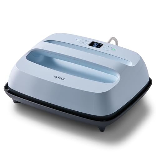 Cricut EasyPress 3 | Heizplatte von 30 cm x 25 cm (12 Zoll x 10 Zoll) | Heizpresse für Sweatshirts, Decken, Banner und mehr | Zur Verwendung mit Iron-On, (Bügelfolie), Infusible Ink und Sublimationsprodukten | Erreicht Temperaturen von bis zu 205 °C (400 °F) | Zen Blue