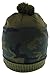NIKE Mens Knit Printed Beanie Hat Green O/S