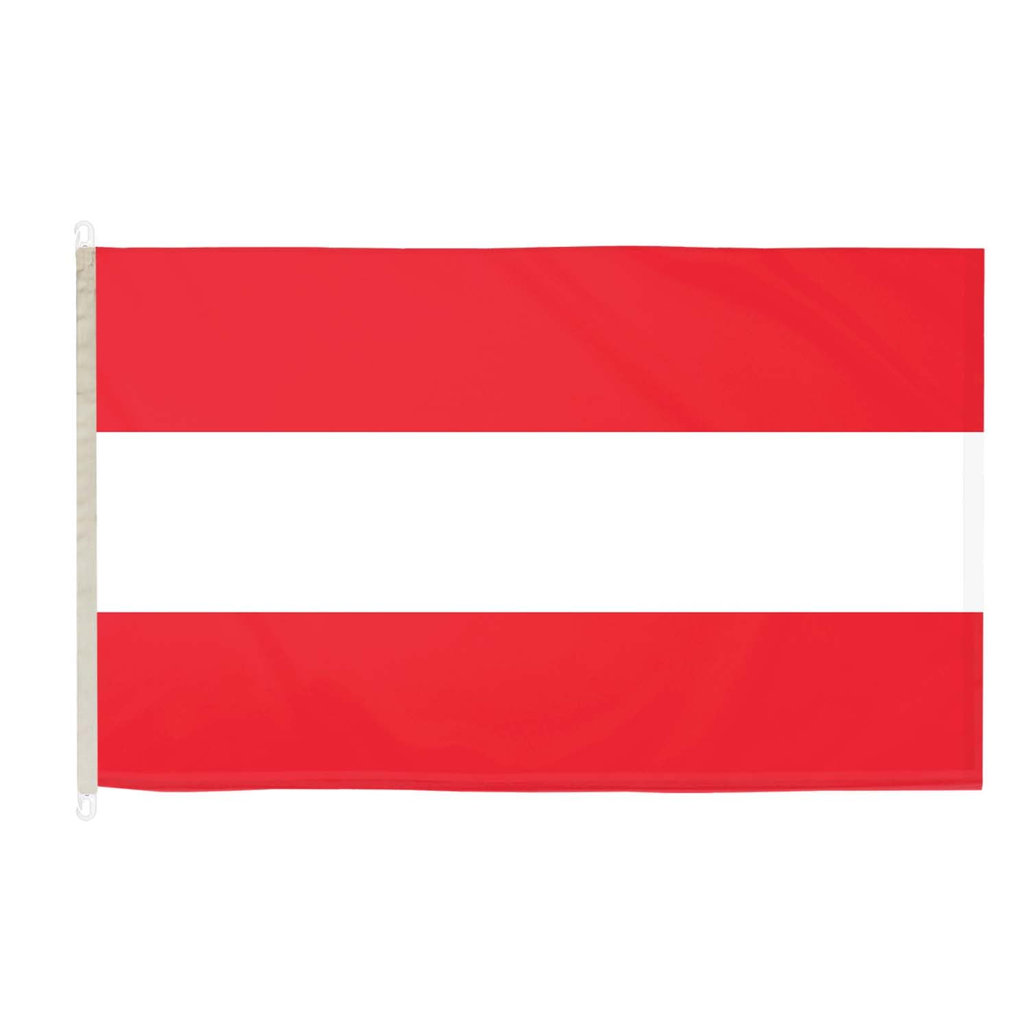Austria DuraFlag with Clips 5ft x 3ft Premium Quality Flag 150cm x 90cm