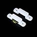 BCP 100pcs Silicone Mounting Bracket LED Strip Fixing Clips for 14mm Max Width Led Strip,
