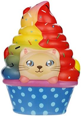 2019 Newest Squishy Novelty Toys, LEvifun Squishies Kawaii Christmas Tree Super Slow Rising Cream Scented Stress Reliever Soft Squishys Xmas Birthday Gift Squeeze Toys