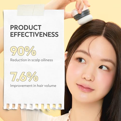 I DEW CARE Biotin Dry Shampoo - Tap Secret Original | Instantly Refresh Hair Root Boosting Powder, Black Ginseng, Biotin | Vegan, Gluten-free, For Fuller Looking Hair, Travel-Friendly, 0.24 Oz